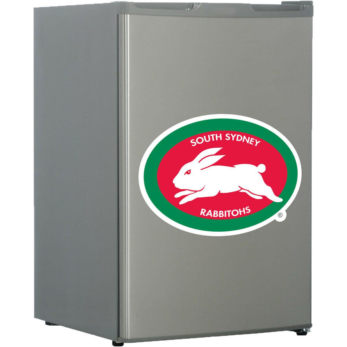 NRL Heritage Fridge Decal South Sydney Rabbitohs -Team Logo Sticker - 354x470mm