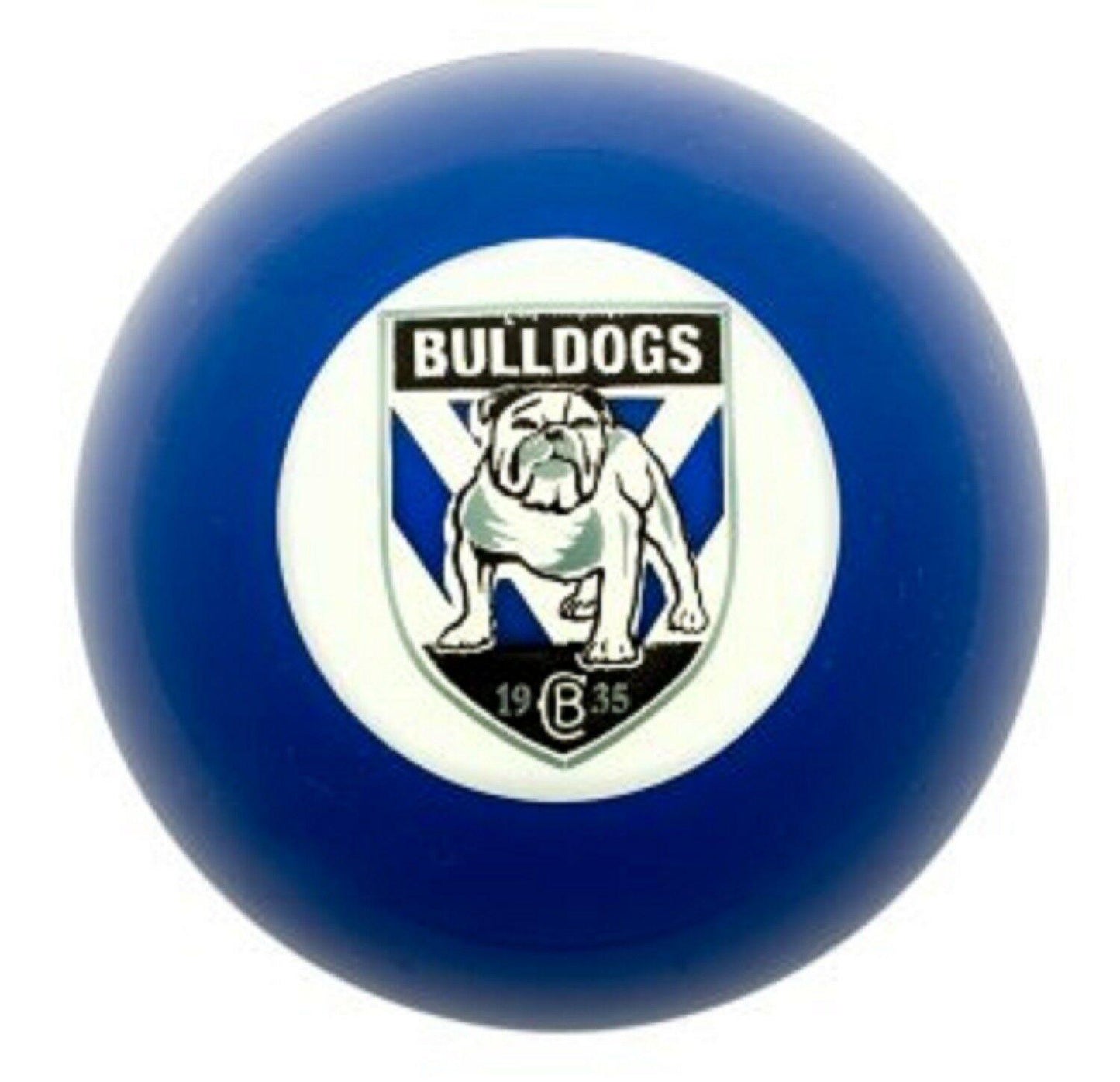 NRL Pool Snooker Billiards - Eight Ball Or Replacement - Canterbury Bulldogs