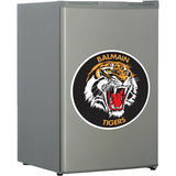 NRL Heritage Fridge Decal - Balmain Tigers -Team Logo Sticker - 470x470mm