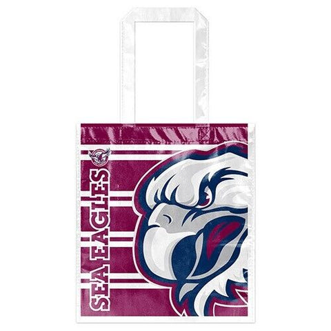 NRL Shopping Bags - Manly Sea Eagles - Re-Useable Carry Bag - Laminated