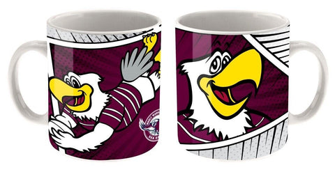 NRL Massive Mug - Manly Sea Eagles - Coffee Cup - Approx 600mL