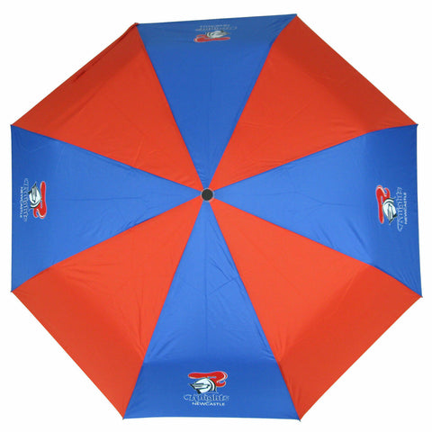 NRL Glove Box Umbrella - Newcastle Knights - Rain Weather - 40 Inch Canopy