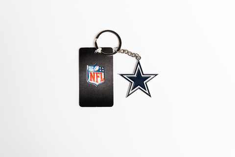 NFL Logo Keyring - Dallas Cowboys - Key Ring - Metal