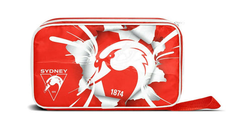 AFL Lunch Cooler Bag Box - Sydney Swans -  300mm x 175mm x 65mm