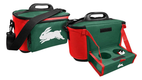 NRL Drink Cooler Bag With Tray - South Sydney Rabbitohs - Team Logo -