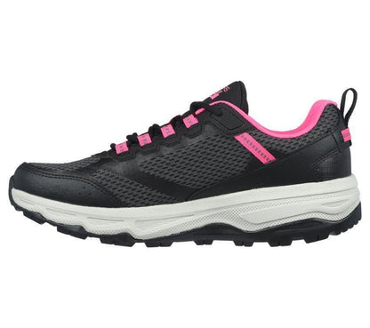 SKECHERS Go Run Altitude Trail Shoe - Black/Pink - Shoe - Womens