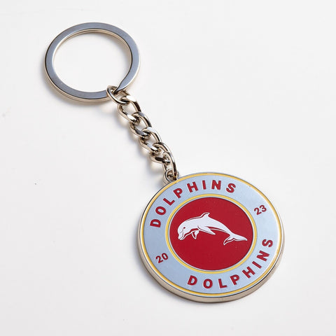 NRL Round Key Ring - Dolphins - Keyring - Rugby League - TROFE