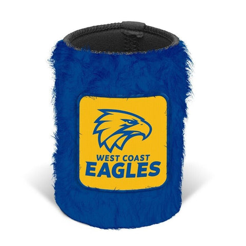 AFL Fluffy Stubby Cooler - West Coast Eagles - Can Holder