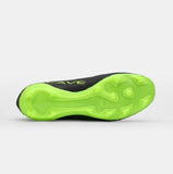 CONCAVE Halo Kids v2 FG Football Boot - Black/Green - YOUTH SHOE