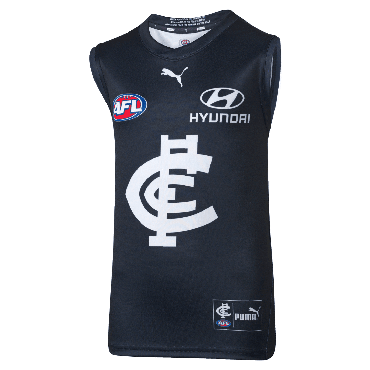 AFL 2023 Home Guernsey - Carlton Blues - Youth - PUMA