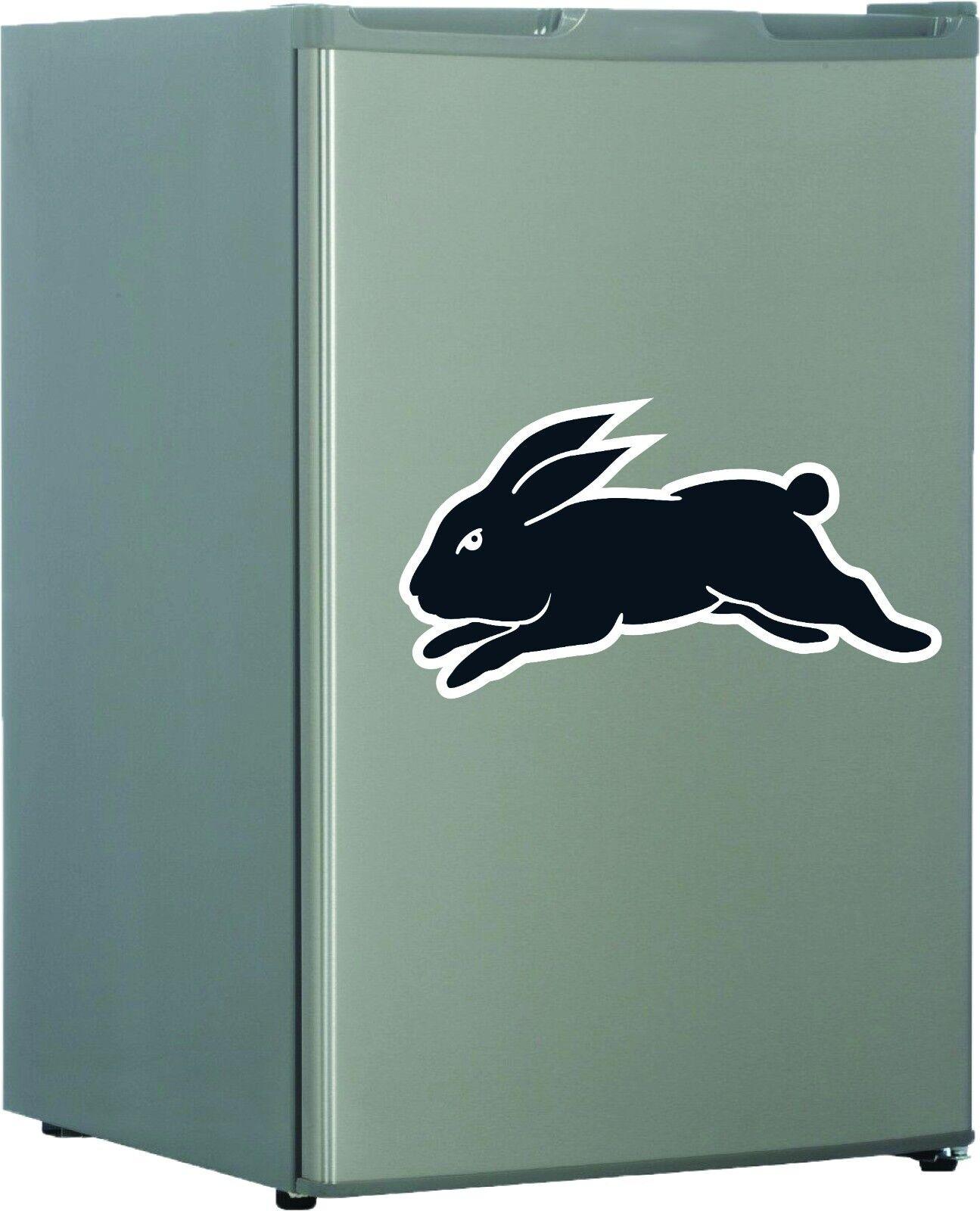 NRL New Fridge Decal - South Sydney Rabbitohs - Team Logo Sticker - 442x459mm