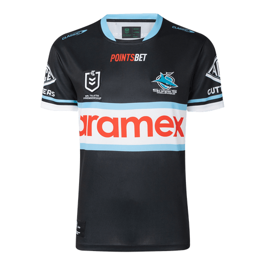 NRL 2023 Away Jersey - Cronulla Sharks - Rugby League - CLASSIC