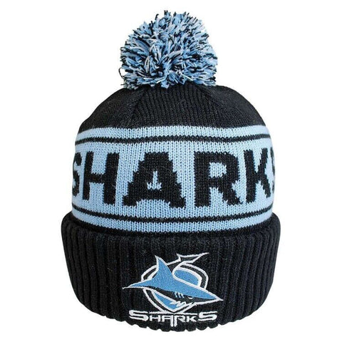 NRL Striker Beanie - Cronulla Sharks - Warm - Winter Hat - Adult