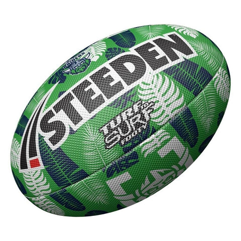 NRL Turf to Surf Football - Canberra Raiders - Ball Size 3