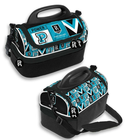AFL Lunch Cooler Bag Box - Port Adelaide Power - Aussie Rules Football