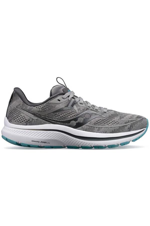 SAUCONY Omni 21 - Alloy/Rainfall - Power Run Midsole - Form Fit - Shoe - Womens