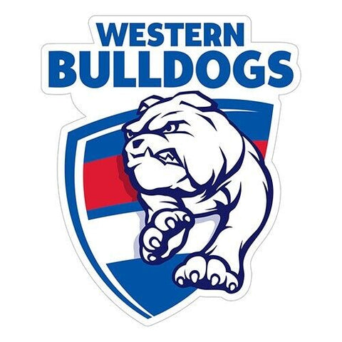 AFL Logo Sticker - Western Bulldogs - 16cm x 21cm Decal