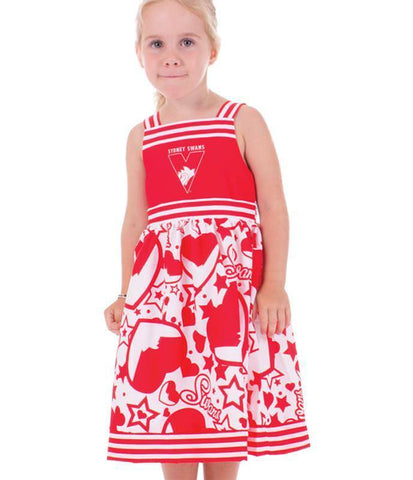 AFL - Sydney Swans - Stars And Stripes Dresses - Youth Toddler -