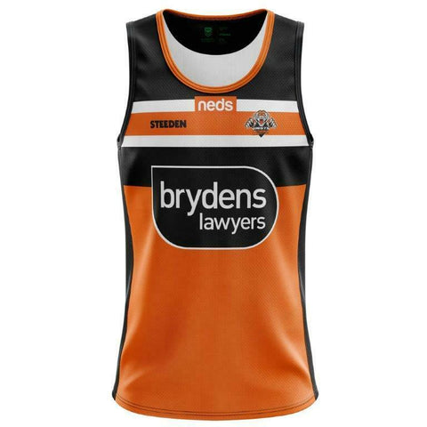 NRL 2021 Training Singlet - West Tigers - Mens - Rugby League