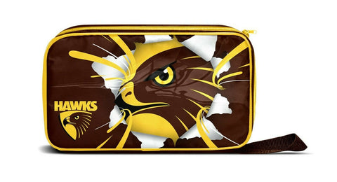 AFL Lunch Cooler Bag Box - Hawthorn Hawks -  300mm x 175mm x 65mm