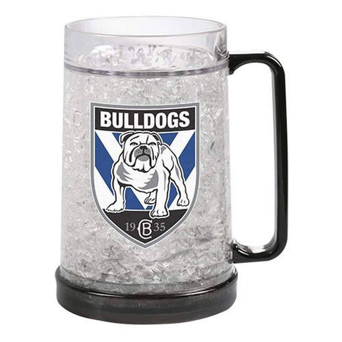 NRL Freeze Mug - Canterbury Bulldogs - 375ML - Gel Freeze Mug Drinking Cup