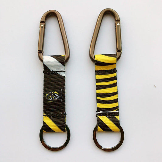 AFL Carabiner Key Ring - Richmond Tigers - Keyring - Clip and Ring