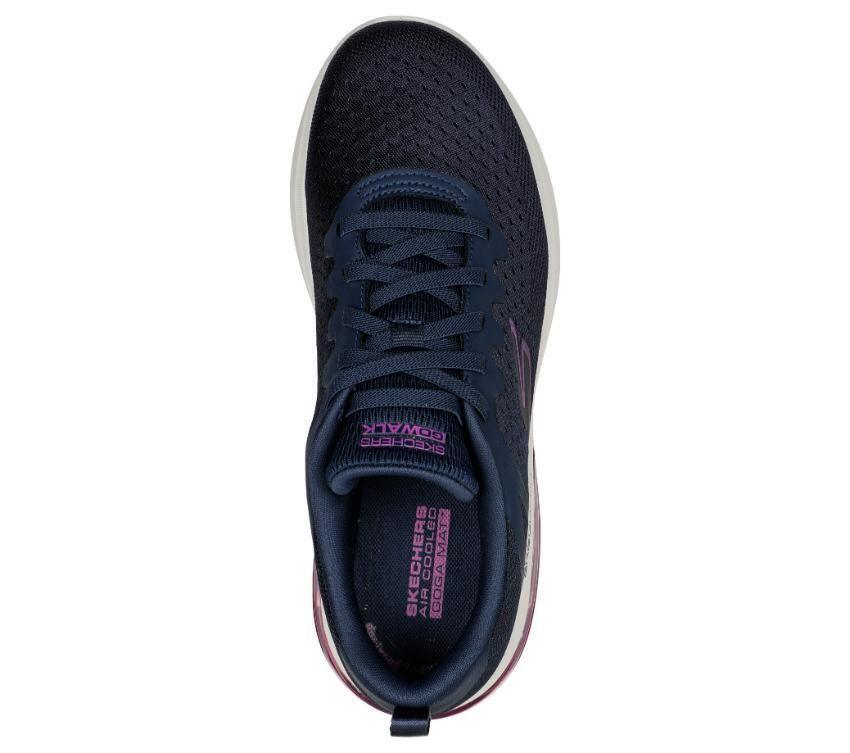 SKECHERS Go Walk Air 2.0 Shoe - Classy Summer - Navy/Purple - Womens