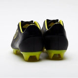 CONCAVE Halo + FG Football Boots - Black/Yellow - Kids Shoe - Youth - SIZE 4