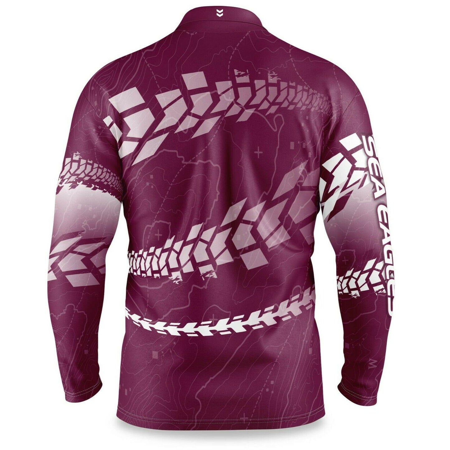 NRL 2021 Trax Off Road Camping Polo Tee Shirt - Manly Sea Eagles - Adult