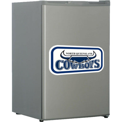 NRL Heritage Fridge Decal North Queensland Cowboys Team Logo Sticker - 225x423mm