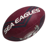 NRL 2023 Supporter Football - Manly Sea Eagles - Youth Ball - Size 11