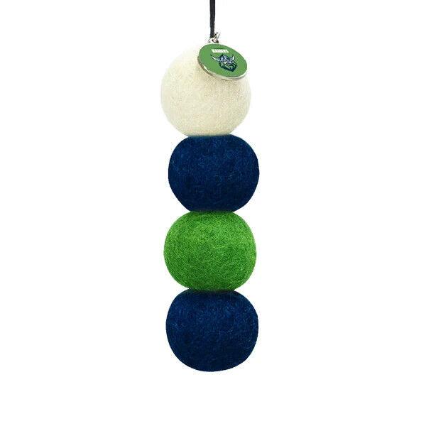NRL Smelly Balls Set - Canberra Raiders - Re-useable Car Air Freshener