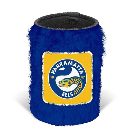 NRL Fluffy Stubby Cooler - Parramatta Eels - Can Holder
