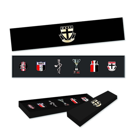 AFL Evolution Pin Set - History Logos - St Kilda Saints