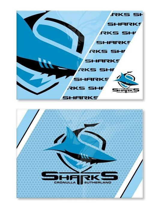 NRL Magnet Set of 2 - Cronulla Sharks - Set of Two Magnets