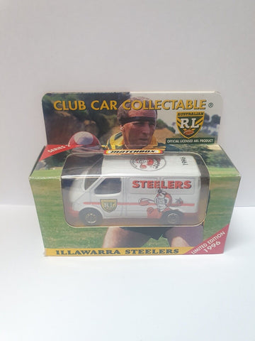 NRL 1996 Collectors Edition Toy Car - Illawarra Steelers - Matchbox Car