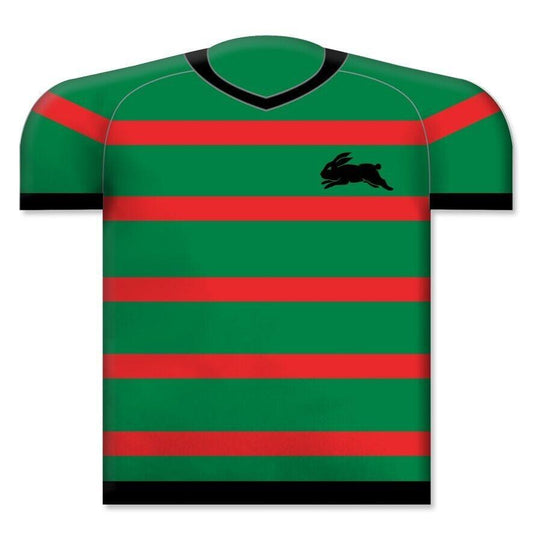 NRL Jersey Cushion - South Sydney Rabbitohs - 30cm x 40cm -Pillow Bedding Lounge