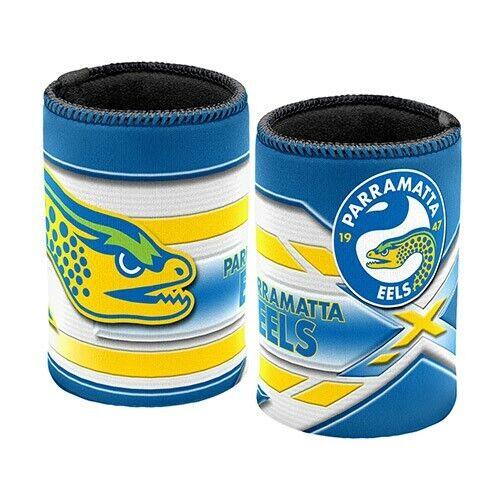 NRL Stubby Can Cooler - Parramatta Eels - Drink - Rubber Base