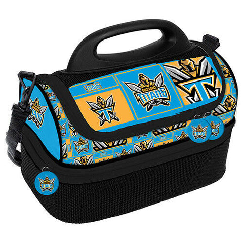 NRL Lunch Cooler Bag - Gold Coast Titans - Insulated Cooler Bag - Lunch Box