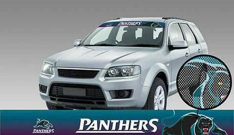 NRL Window Sun Visor Decal - Penrith Panthers - See Thru Car Sticker