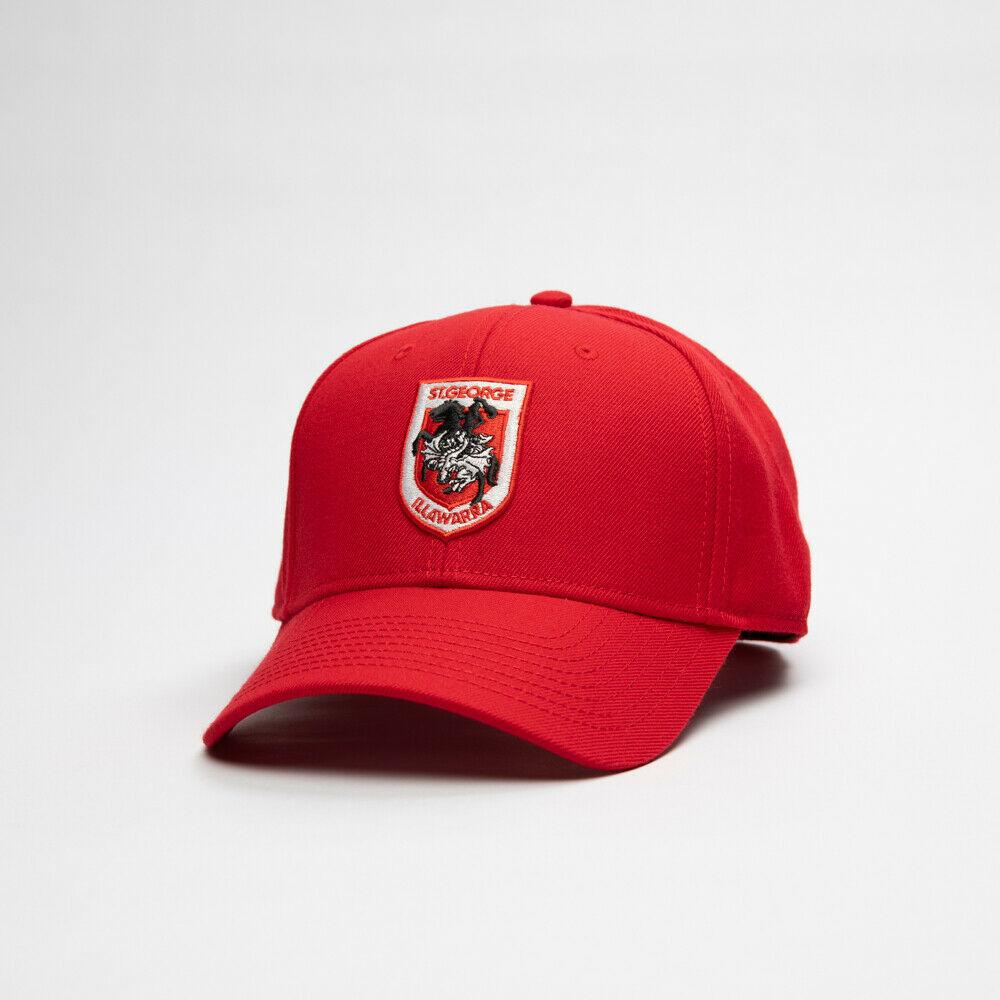 NRL Stadium Cap - St George Illawarra Dragons - Red - Hat - Adult