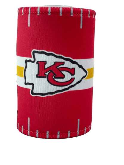 NFL Stubby Cooler - Kansas City Chiefs - Can Cooler - Drink - Rubber Base