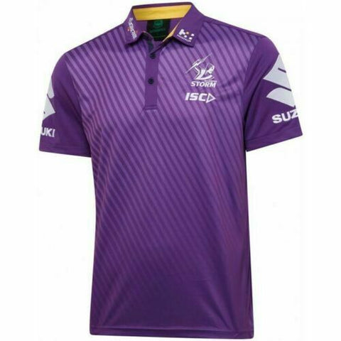 NRL 2020 Polo Shirt - Melbourne Storm - Mens / Womens / Kids - Rugby League