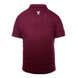 NRL 2022 Media Polo Shirt - Manly Sea Eagles - Adult - Maroon - DYNASTY
