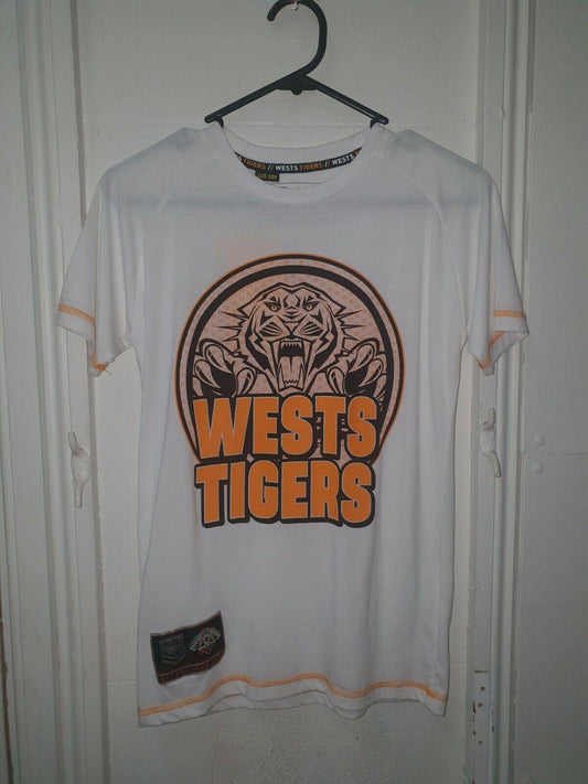 NRL Youth Cotton Tee - West Tigers - Infant - Youth - White