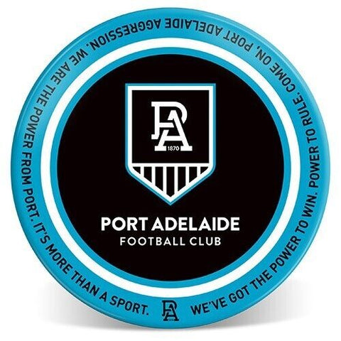 AFL Melamine Plate - Port Adelaide Power - 20cm diameter - Single