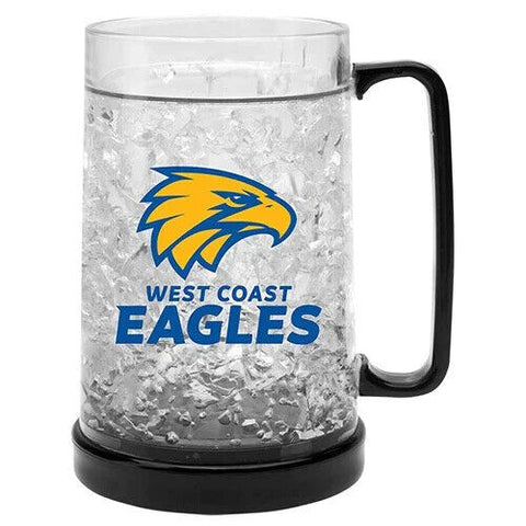 AFL Freeze Mug - West Coast Eagles - 375ML - Gel Freeze Mug Cup