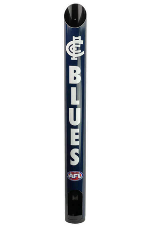 AFL Stubby Cooler Dispenser - Carlton Blues - Fits 8 Cooler Wall Mount