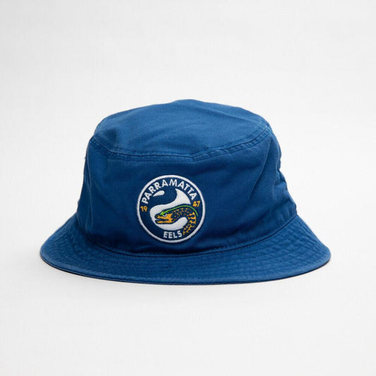 NRL Twill Bucket Hat - Parramatta Eels - Blue - Adult Size