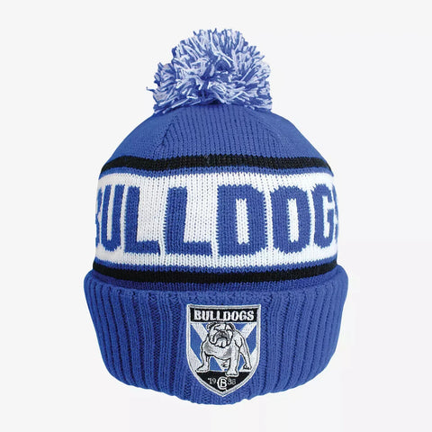 NRL Striker Beanie - Canterbury Bulldogs - Warm - Winter Hat - Adult